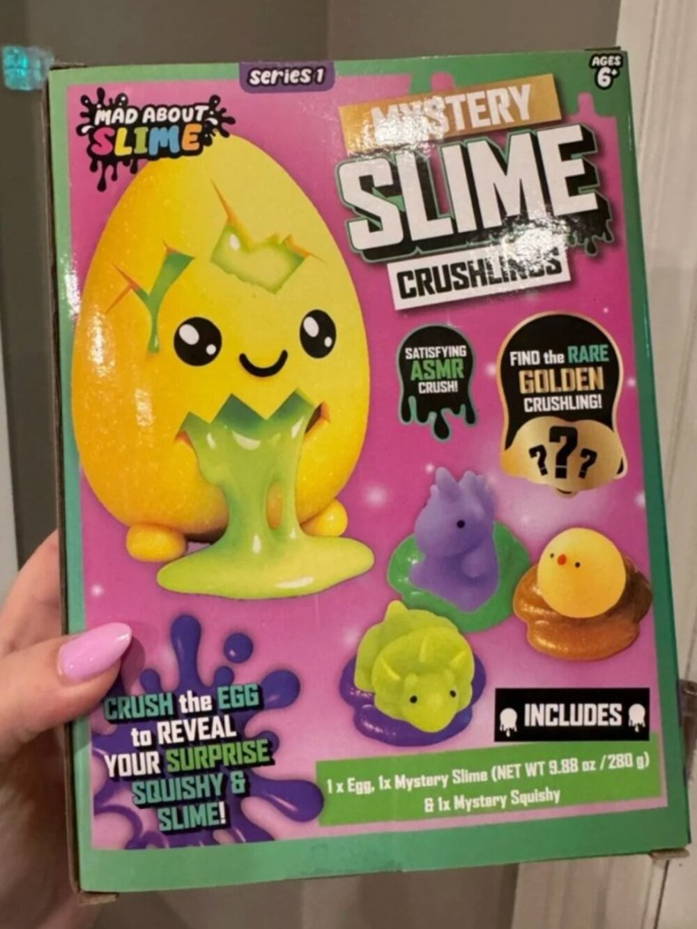 BRAND NEW! RMS USA Mystery Slime Crushlings RARE Golden Squishy Fidget Toy